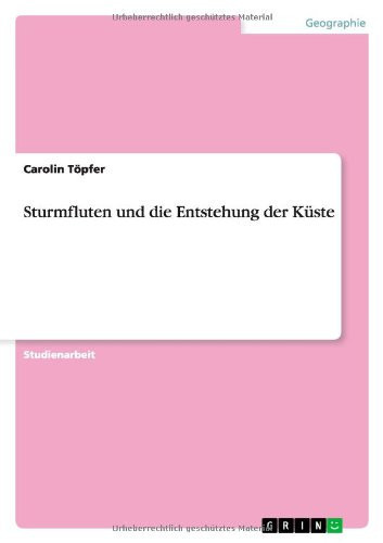 Sturmfluten und die Entstehung der Küste