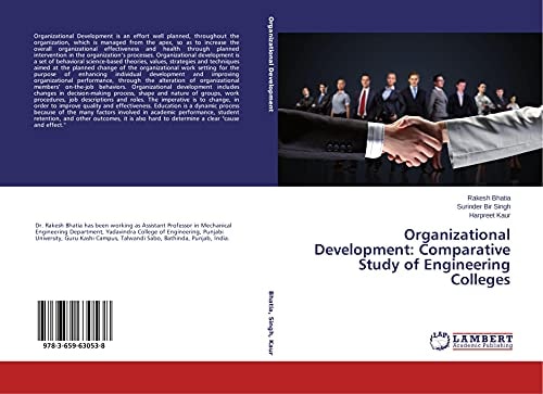 Organizational Development Comparative Study of Engineering Colleges