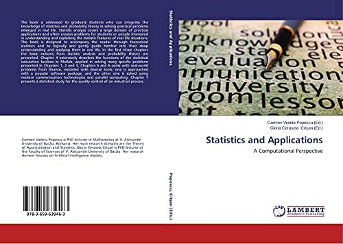 Statistics and Applications A Computational Perspective
