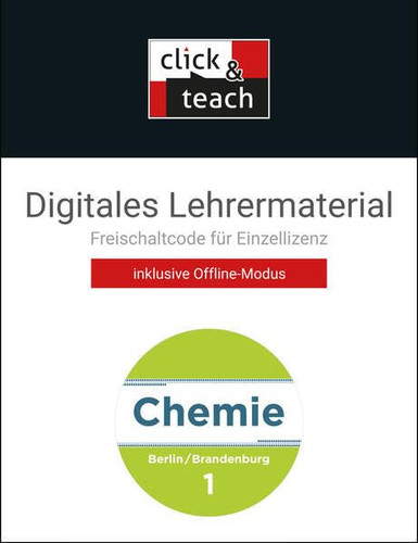 Chemie neu Berlin/Brandenburg/Chemie BE/BRA click & teach 1 Box Sekundarstufe I/Digitales Lehrermaterial (Karte mit Freischaltcode)