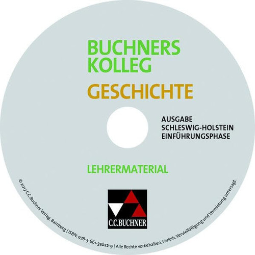 Buchners Geschichte Oberstufe S-H Einf.phase LM CD-ROM zu Einführungsphase