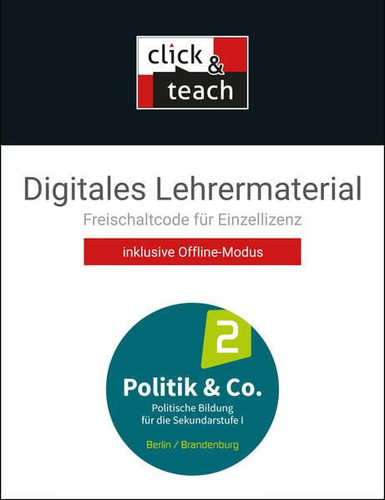Politik & Co. - Berlin/Brandenburg/Lehrermaterial 2 Sozialkunde und Politische Bildung/CD-ROM