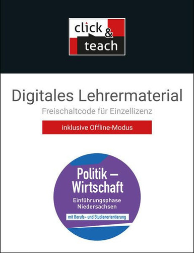 Kolleg Politik und Wirtsch NI click & teach EP Box Digitales Lehrermaterial (Karte mit Freischaltcode)
