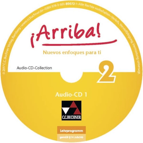 ¡Arriba! Audio-CD Collection 2: Nuevos enfoques para ti. Lehrwerk für Spanisch als 2. Fremdsprache