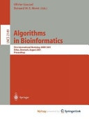 Algorithms in Bioinformatics