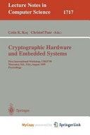 Cryptographic Hardware and Embedded Systems