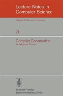 Compiler Construction An Advanced Course
