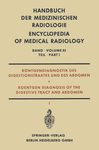 Handbuch der medizinischen Radiologie Encyclopedia of medical radiology