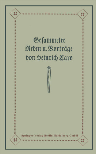 Gesammelte Reden und Vorträge