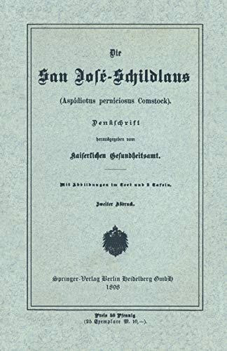 Die San José-Schildlans Aspidiotus perniciosus Comstock