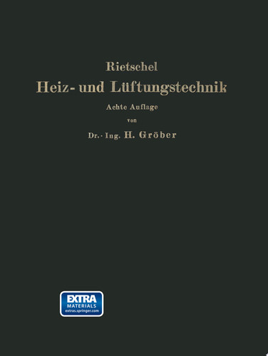 H. Rietschels Leitfaden der Heiz- und Lüftungstechnik