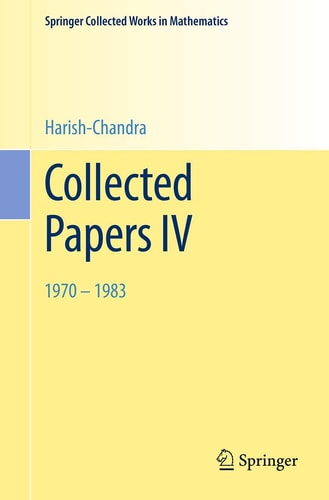 Collected Papers IV 1970 - 1983