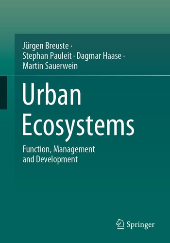 Urban Ecosystems Function, Management and Development