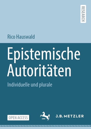 Epistemische Autoritäten individuelle und plurale