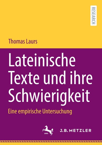 Lateinische Texte und Ihre Schwierigkeit Eine Empirische Untersuchung