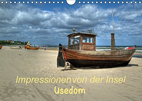 Impressionen von der Insel Usedom (Wandkalender 2018 DIN A4 quer): Die Insel im Wandel der Jahreszeiten (Monatskalender, 14 Seiten )