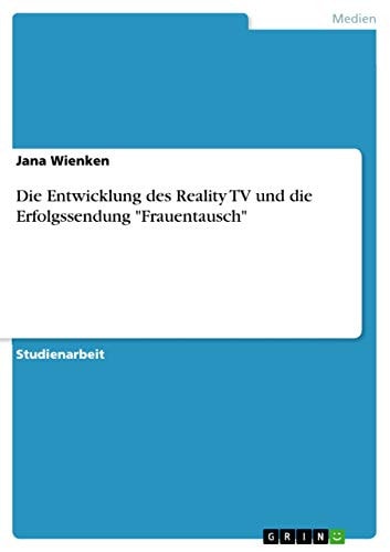 Die Entwicklung des Reality TV und die Erfolgssendung "Frauentausch"