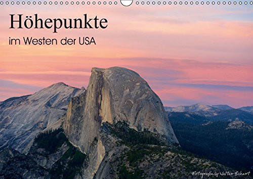 Höhepunkte im Westen der USA (Wandkalender 2019 DIN A3 quer): Ein Streifzug in Bildern durch die grandiose und faszinierende Landschaft im Westen der USA (Monatskalender, 14 Seiten )
