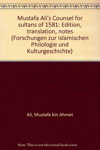 Counsel for Sultans of 1581 1