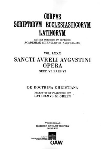 Augustinus - de Doctrina Christiana