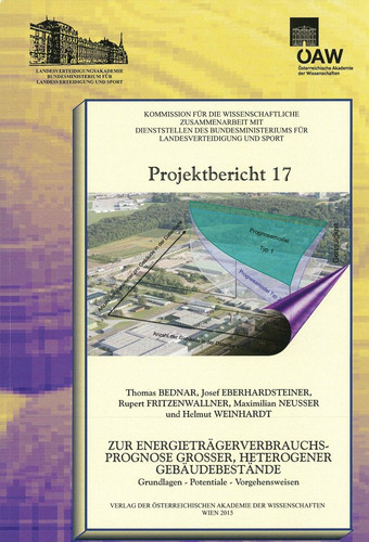 Zur Energieträgerverbrauchsprognose großer, heterogener Gebäudebestände Grundlagen - Potentiale - Vorgehensweisen