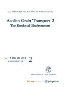 Aeolian Grain Transport The Erosional Environment