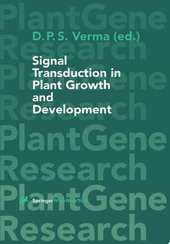 Signal Transduction in Plant Growth and Development