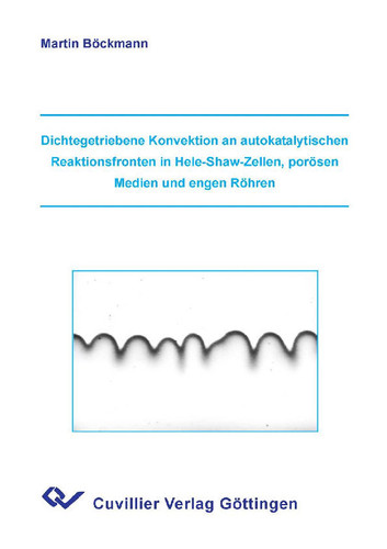 Dichtegetriebene Konvektion an autokatalytischen Reaktionsfronten in Hele-Shaw-Zellen, porösen Medien und engen Röhren