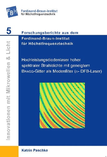 Hochleistungsdiodenlaser hoher spektraler Strahldichte mit geneigtem BRAGG–Gitter als Modenfilter (?–DFB–Laser)