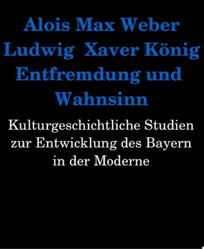 Entfremdung und Wahnsinn. Kulturgeschichtliche Studien zur Entwicklung des Bayern in der Moderne