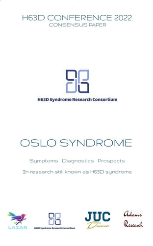 H63D Syndrome - Consensus paper of the 4th H63D Conference 2022. From H63D to Oslo Syndrome.