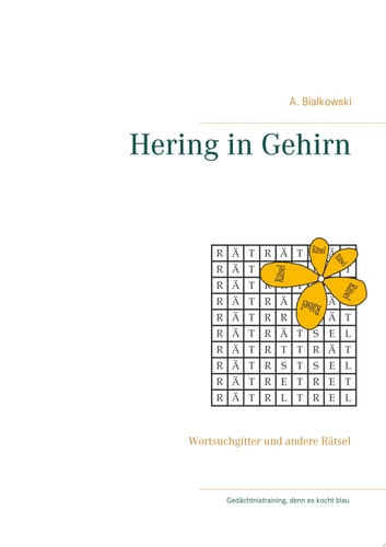 Hering in Gehirn Gedächtnistraining, denn es kocht blau