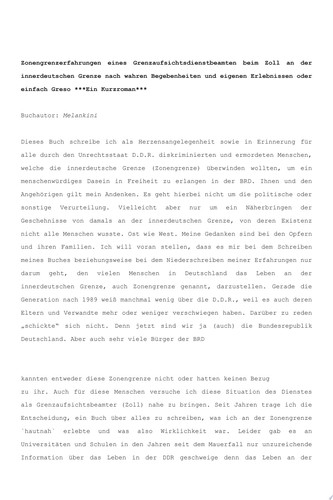 Greso Zonengrenzerfahrungen