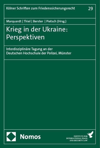 Krieg in der Ukraine: Perspektiven interdisziplinäre Tagung an der Deutschen Hochschule der Polizei, Münster