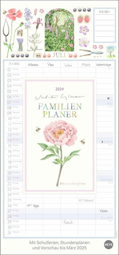 Judith Glover: Familienplaner 2024