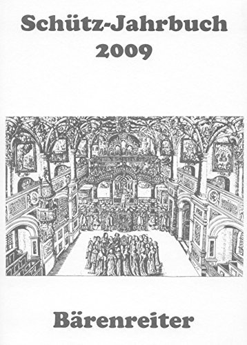 Schütz-Jahrbuch 2009, 31. Jahrgang