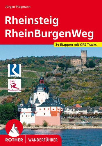 Rheinsteig - RheinBurgenWeg 34 Etappen mit GPS-Tracks