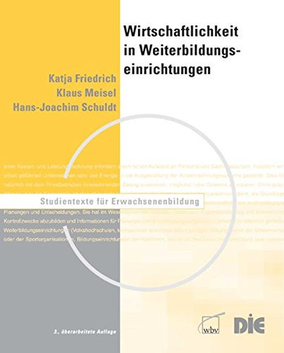 Wirtschaftlichkeit in Weiterbildungseinrichtungen