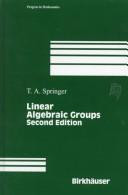 Linear algebraic groups (Progress in mathematics)