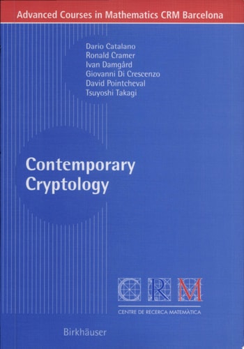 Contemporary Cryptology