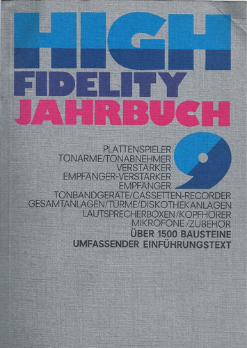 High - Fidelity Jahrbuch 9.