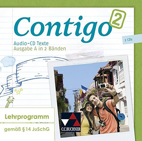 Contigo A. Audio-CD Texte 2: Unterrichtswerk für Spanisch in 2 Bänden