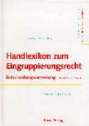 Handlexikon zum Eingruppierungsrecht - Entscheidungssammlung ; Praxiswissen