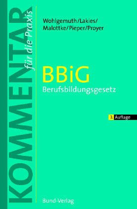 Berufsbildungsgesetz BBiG