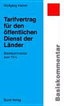 Tarifvertrag für den öffentlichen Dienst der Länder