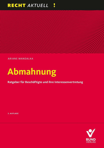 Abmahnung Ratgeber für Beschäftigte und ihre Interessenvertretung