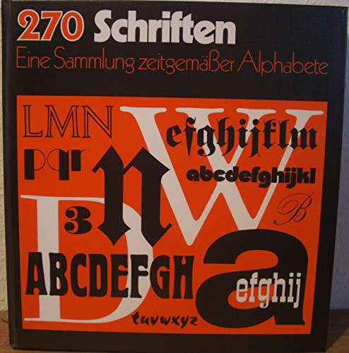 270 Schriften eine Sammlung zeitgemäßer Alphabete