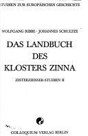 Das Landbuch des Klosters Zinna