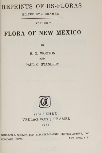 Flora of New Mexico