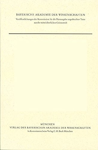 Gabriël Biel en zijn leer over de allerheiligste drievuldigheid volgens het eerste boek van zijn Collectorium (Veröffentlichungen der Kommission ... Geisteswelt) (Dutch Edition)